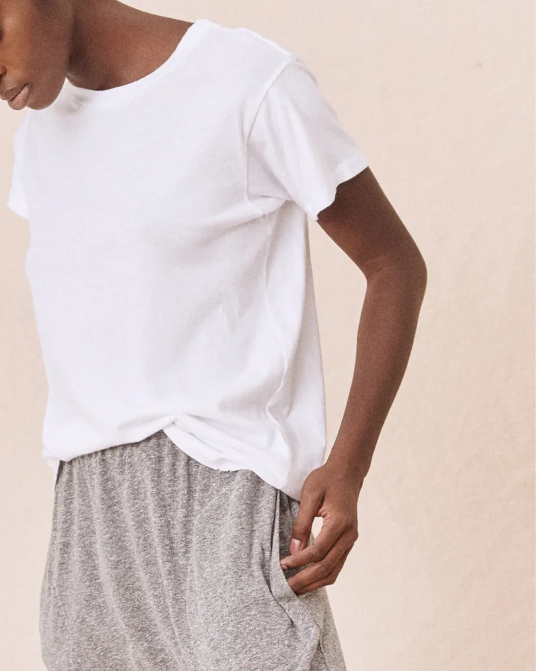 The Slim Tee | True White - Image 4