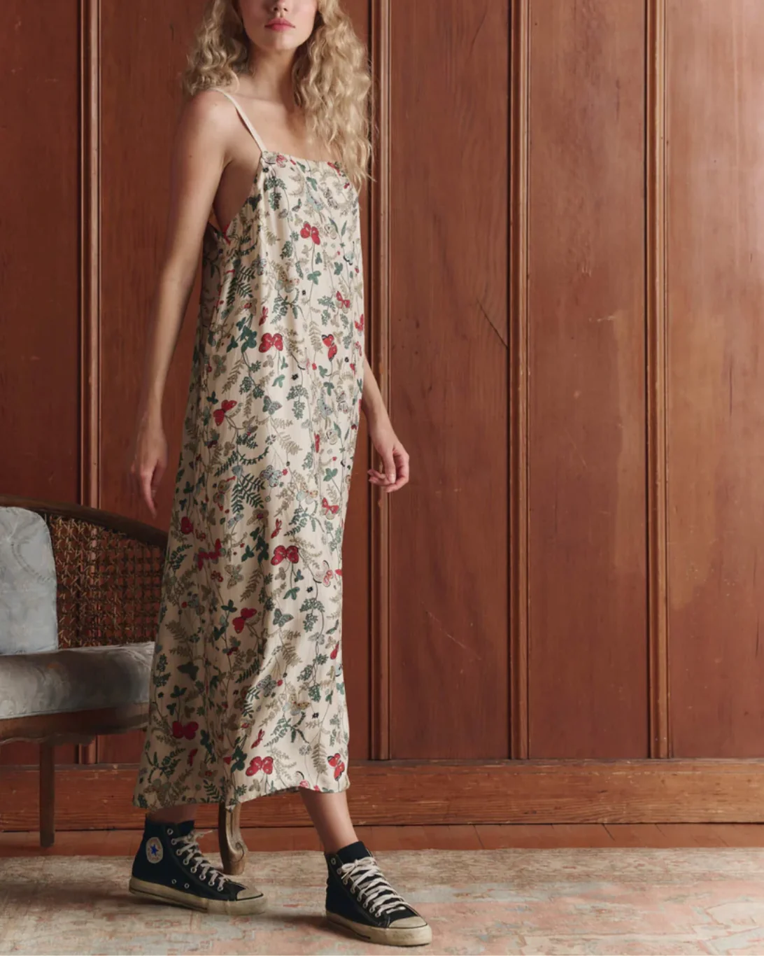 The Sundrift Slip Dress | Floating Butterfly - Image 4