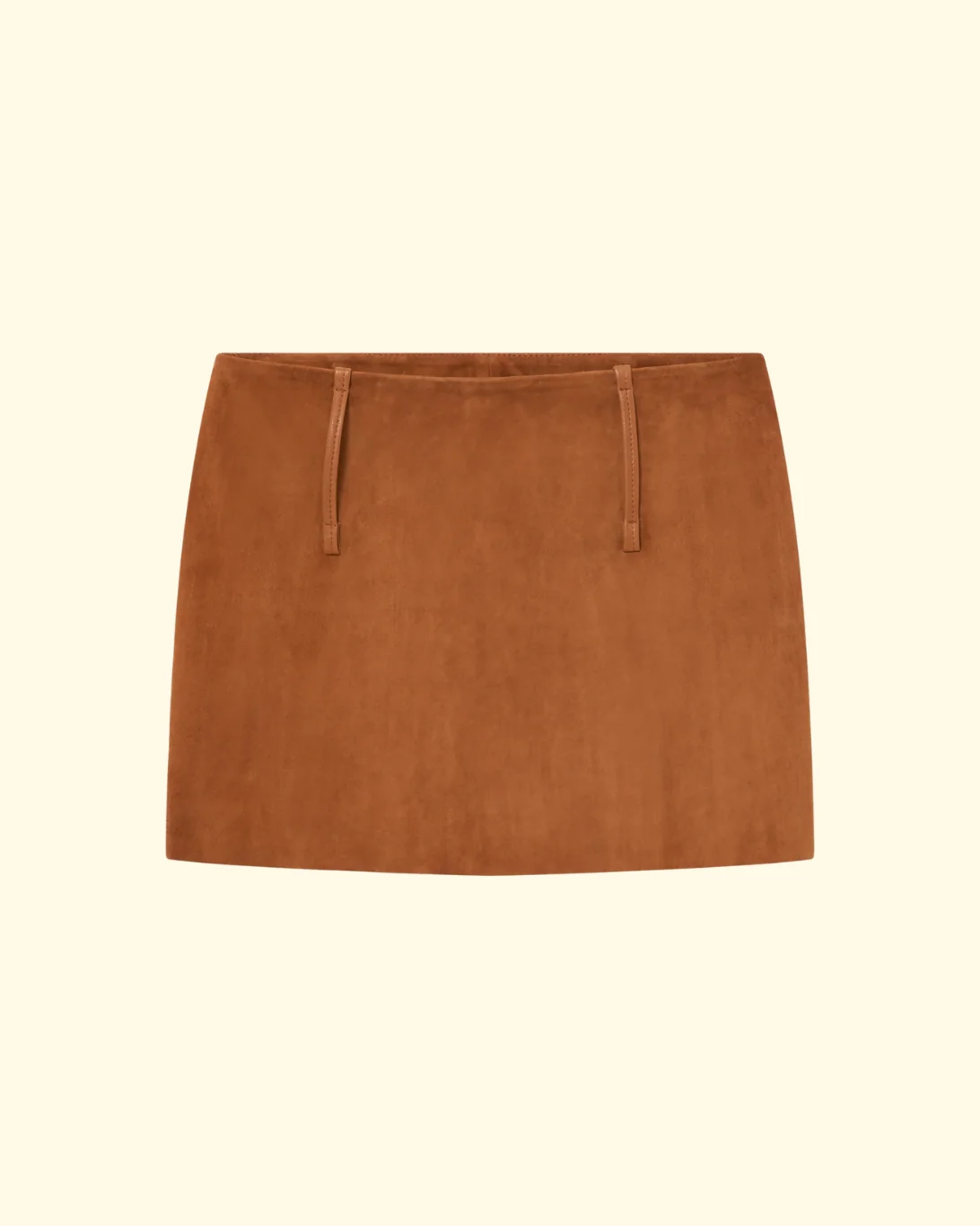 Tizra Suede Skirt | Maple