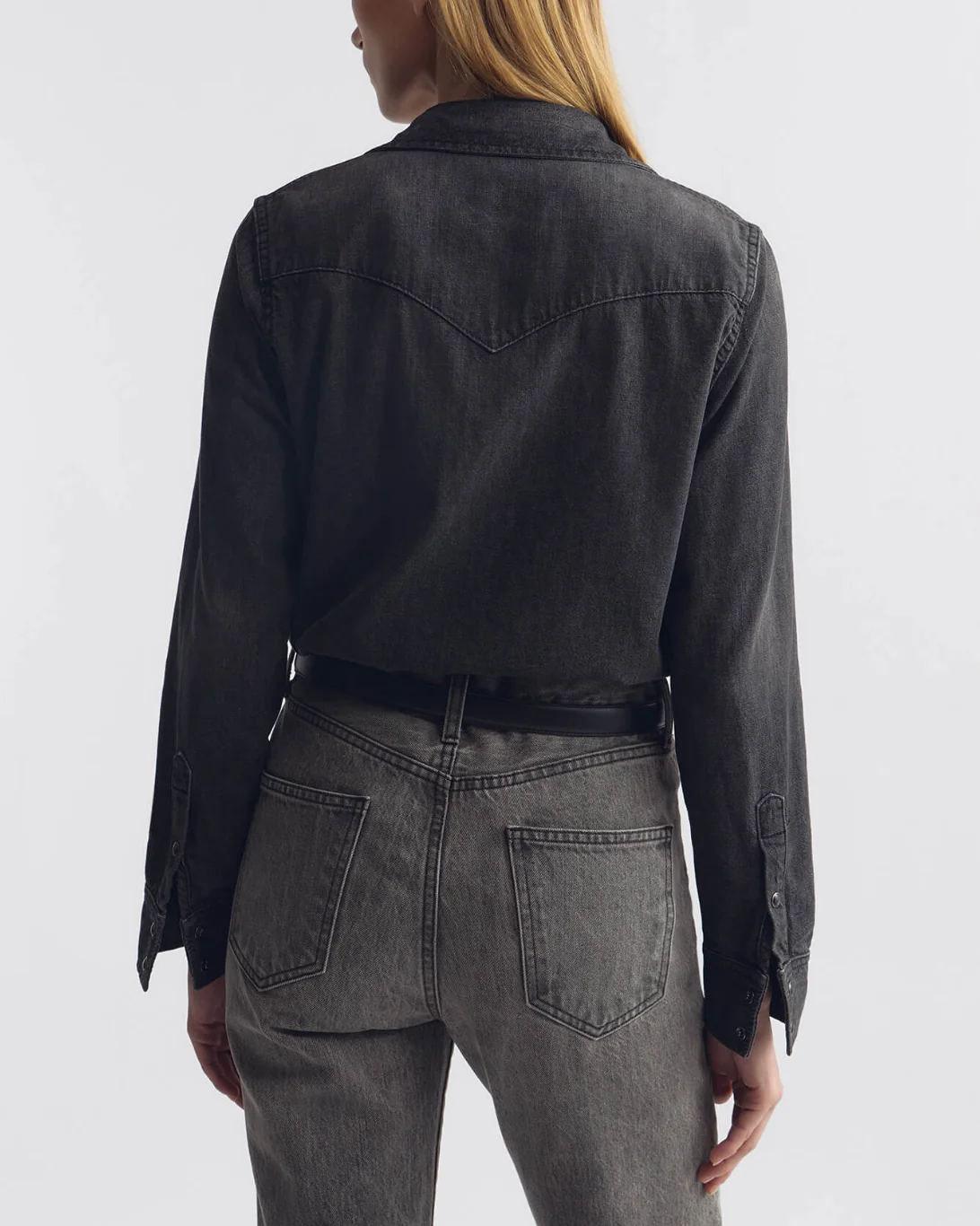 Travis Shirt | Faded Black - Image 3