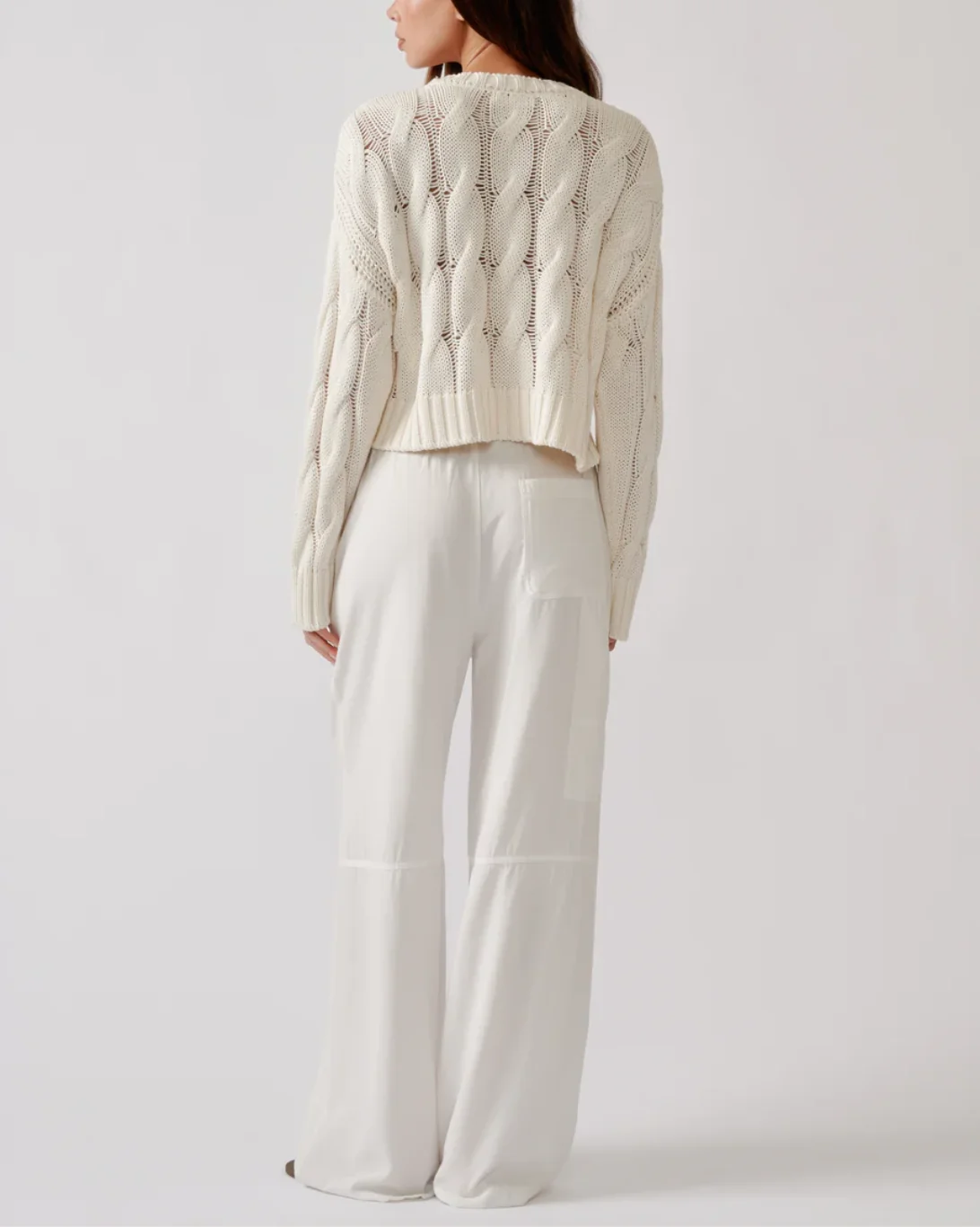 Tristan D Crewneck Pullover | Gardenia - Image 3