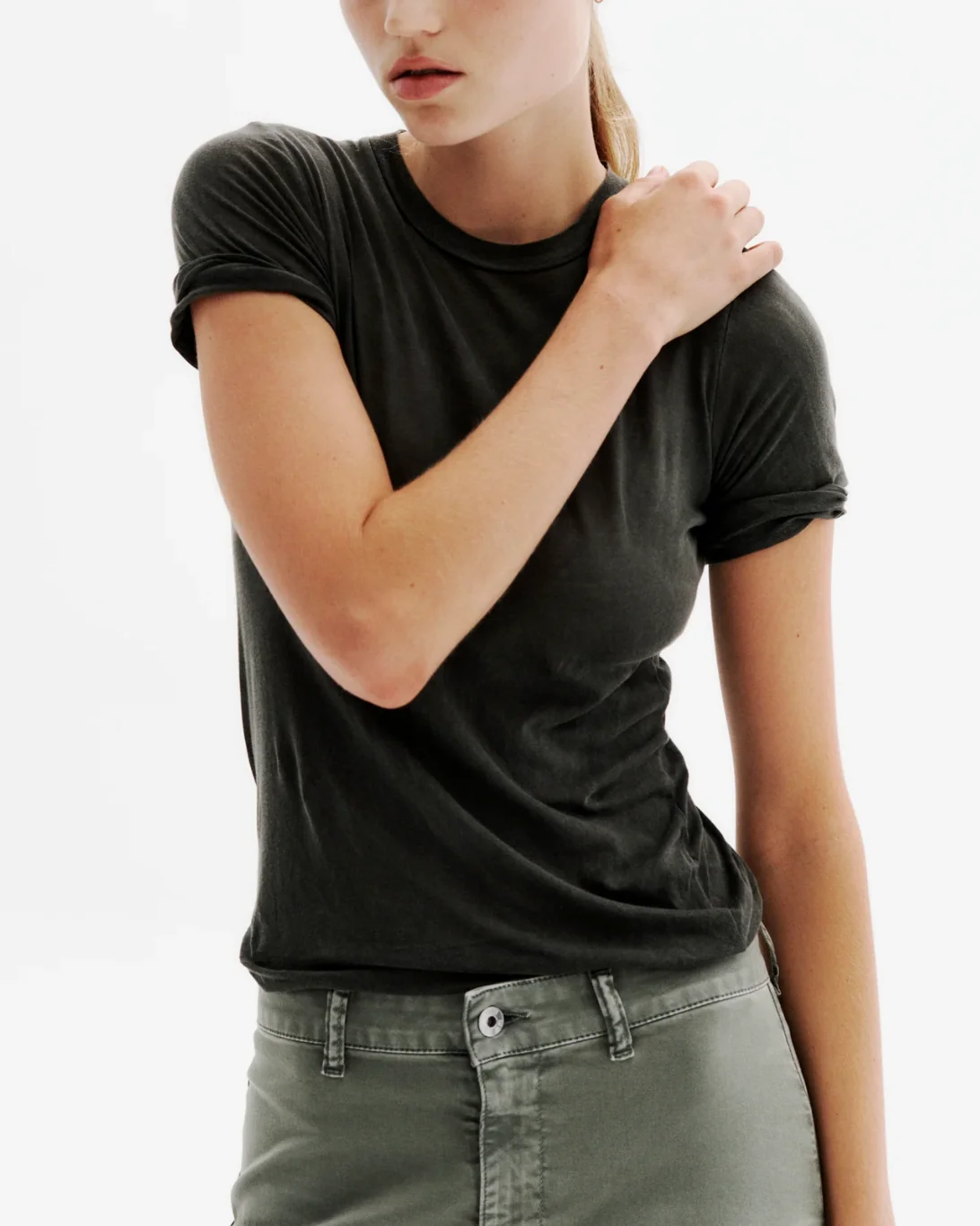 Victoria T-Shirt | Army Green - Image 3