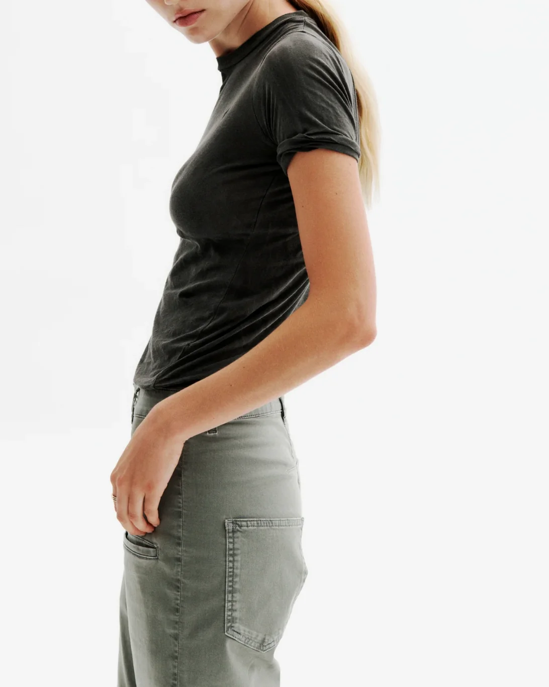 Victoria T-Shirt | Army Green - Image 4