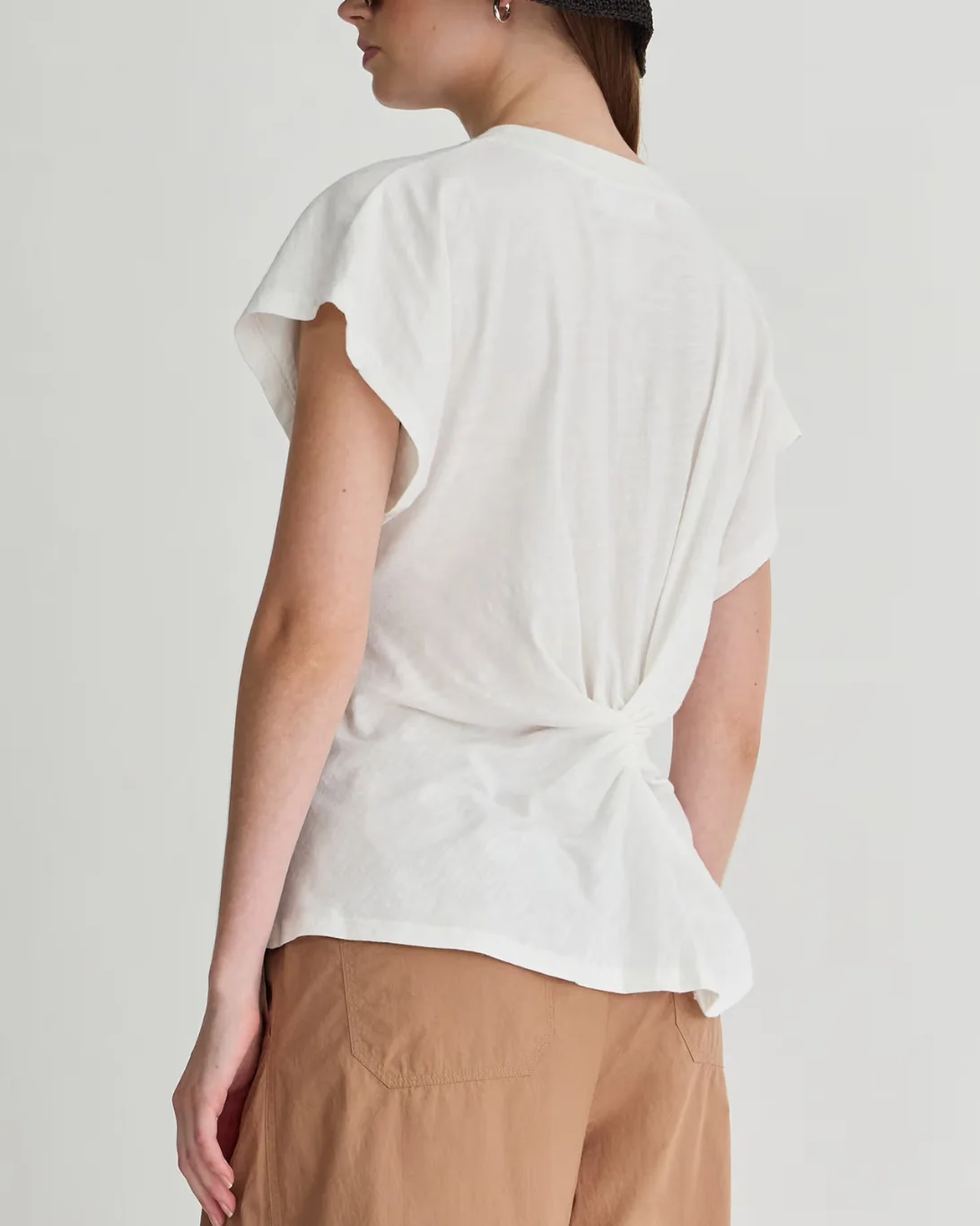 Volta Twist Top | Cream - Image 2