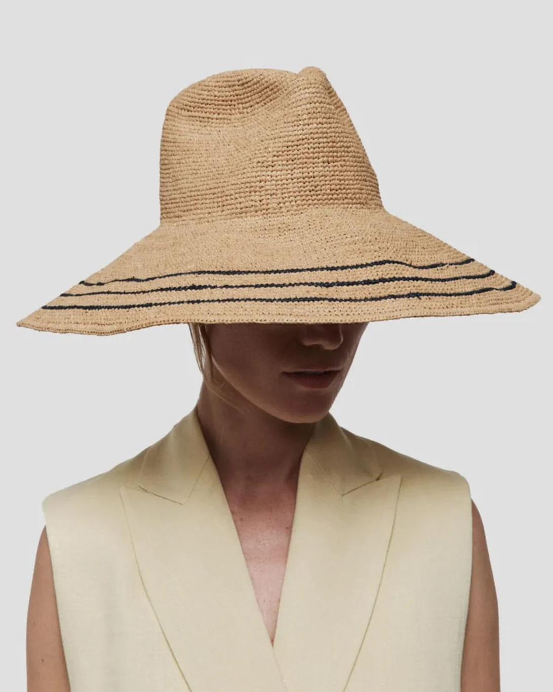 Waverly Hat | Navy/Sand - Image 2